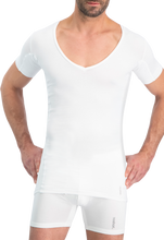 Lade das Bild in den Galerie-Viewer, NOSHIRT dry - deep V - wit
