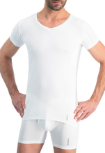 Lade das Bild in den Galerie-Viewer, NOSHIRT dry - regular V - wit