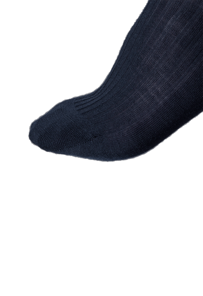 NOSOCKS long wool - donkerblauw - tenen