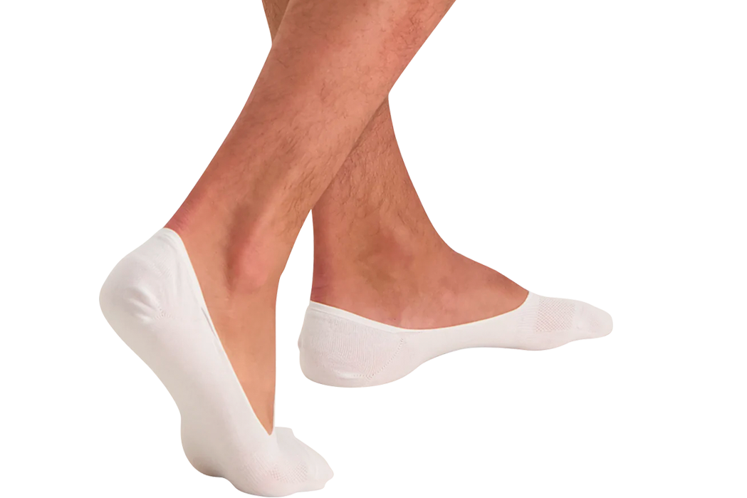 Invisible socks that don't slip