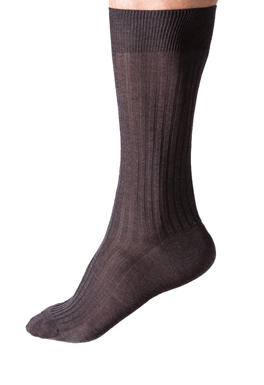 NOSOCKS long - donkergrijs