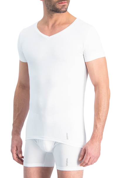 NOSHIRT original - regular V - wit